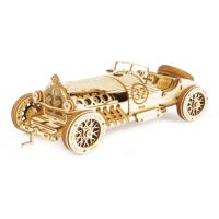 3D dřevěné puzzle - Závodní auto MC401