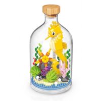 Stavebnice ve sklenici - Mořský koník