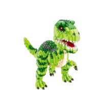 Dinosauří stavebnice - Pruhovaný zelený