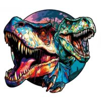 Dřevěné puzzle - Dinosaurus 05, A3