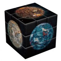 Obrázková Rubikova kostka - Planety, 3x3x3