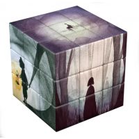 Obrázková Rubikova kostka - Temný les, 3x3x3