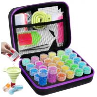 Úložný box na diamantové malování - 30 lahviček