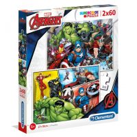 Clementoni puzzle - Avengers, 2x60 dílků