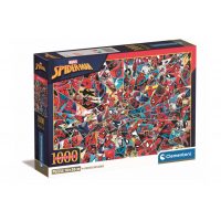 Clementoni puzzle - Compact Spiderman impossible, 1000 dílků