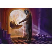 Schmidt puzzle Thomas Kinkade - The Mandalorian, turning point, 1000 dílků