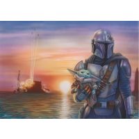 Schmidt puzzle Thomas Kinkade - The Mandalorian a new Direction, 1000 dílků
