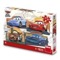 Dino pohádkové puzzle - Cars on the road, 216 dílků