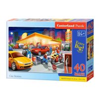 Castorland pohádkové puzzle - Gas Station maxi, 40 dílků