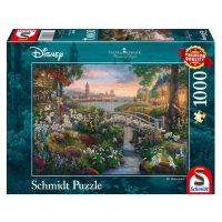 Schmidt Thomas Kinkade puzzle - 101 Dalmatians, 1000 dílků