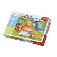 Trefl pohádkové puzzle - Winnie the Pooh Bath Piglets, 30 dílků