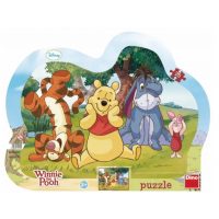 Dino pohádkové puzzle - Winnie the Pooh, 25 dílků