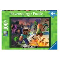 Ravensburger puzzle - Minecraft, 100 dílků