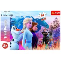 Trefl Frozen maxi puzzle - A magical quest, 24 dílků