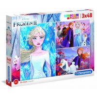 Clementoni Frozen puzzle - Supercolor Frozen, 144 dílků