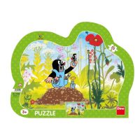 Dino pohádkové puzzle - Krtek a kalhotky, 25 dílků