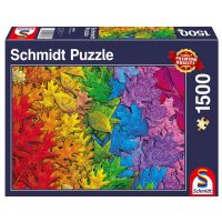 Schmidt puzzle - Colorful leaves, 1500 dílků