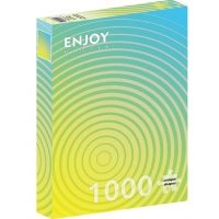 Enjoy puzzle - Circle Gradient Number Four, 1000 dílků