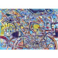 Enjoy puzzle - Curves, 1000 dílků