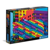 Clementoni puzzle ColorBoom - Squares, 500 dílků