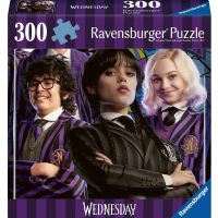 Ravensburger puzzle - Wednesday outcasts are in, 300 dílků