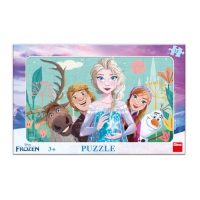 Dino Frozen puzzle - Family, 15 dílků