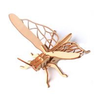 Dřevěné 3D puzzle - Kobylka