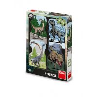 Dino puzzle - Jurský svět, 216 dílků