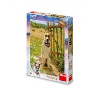 Dino puzzle XL - Gump Jsme dvojka, 300 dílků