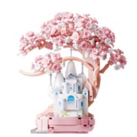 TreeHouse sakura zámek - Růžový, 543 dílků