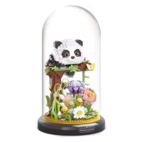 Stavebnice v boxu - Hug Tree Panda, 999 dílků