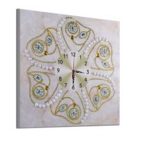 Mechanické diamantové malování - Hodiny 35 x 35, DZ-074