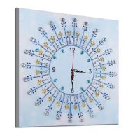 Mechanické diamantové malování - Hodiny 35 x 35, DZ-079