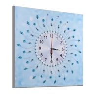 Mechanické diamantové malování - Hodiny 35 x 35, DZ-080