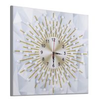 Mechanické diamantové malování - Hodiny 35 x 35, DZ-081