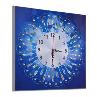 Mechanické diamantové malování - Hodiny 35 x 35, DZ-083