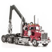 METAL EARTH 3D puzzle - Western Star 4900 Log Truck