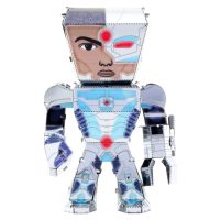 METAL EARTH 3D puzzle - Justice League: Cyborg figurka