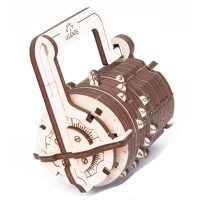 UGEARS 3D puzzle - Číselný zámek, 34 dílků