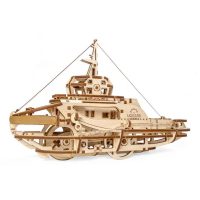 UGEARS 3D puzzle - Remorkér, 169 dílků