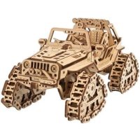 UGEARS 3D puzzle - Pásové terénní vozidlo, 423 dílků