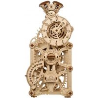 UGEARS 3D puzzle - Hodiny motoru, 265 dílků
