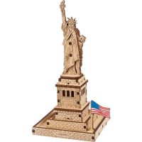 UGEARS 3D puzzle - Socha Svobody, 46 dílků