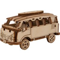 WOODEN CITY 3D puzzle - Superfast Minibus Retro