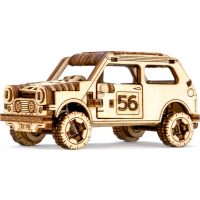 WOODEN CITY 3D puzzle - Superfast Rally Car 1