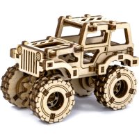 WOODEN CITY 3D puzzle - Superfast Monster Truck č.1