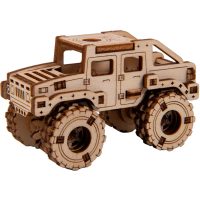 WOODEN CITY 3D puzzle - Superfast Monster Truck č.2