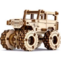 WOODEN CITY 3D puzzle - Superfast Monster Truck č.5