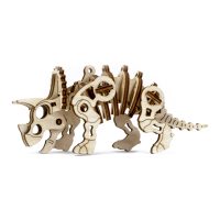 WOODEN CITY 3D puzzle - Triceratops, 40 dílů
