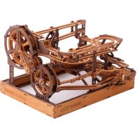 WOODEN CITY 3D dřevěné puzzle - Kuličková dráha, 265 dílků